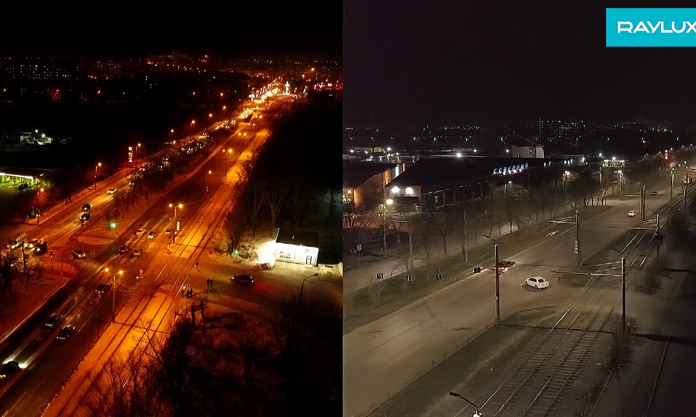 Освещение Металлургического района в Челябинске