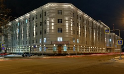 Архитектурная подсветка здания СГМУ