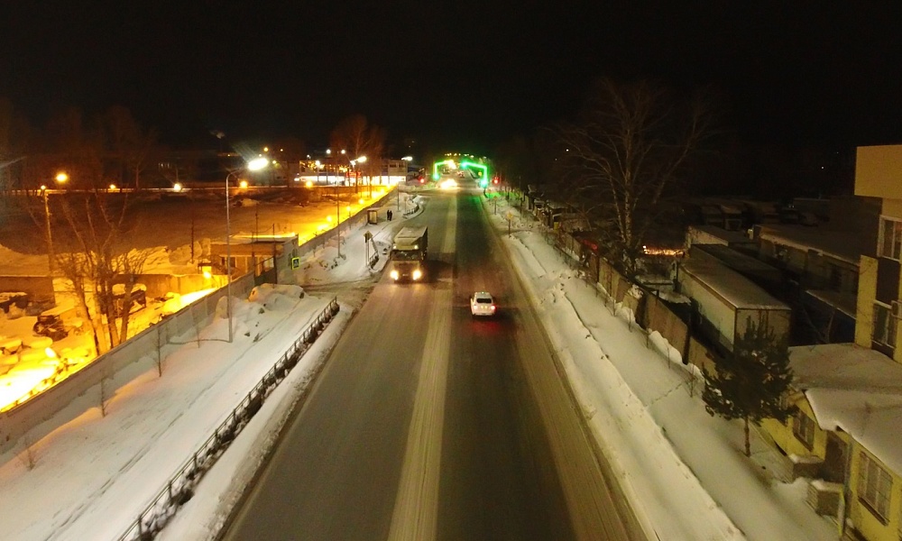 Освещение улицы Магистральная г. Казань
