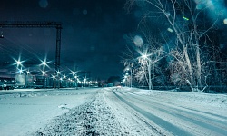 Освещение улицы Путейская