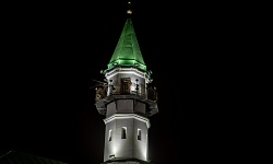 Архитектурная подсветка мечети Аль-Марджани