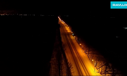 Освещение Металлургического района в Челябинске