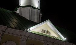 Архитектурная подсветка мечети Аль-Марджани