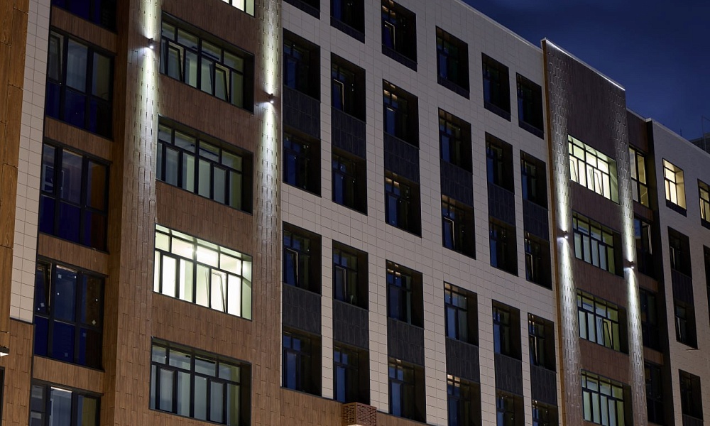 Expoten - освещение ЖК Долина Ручьев