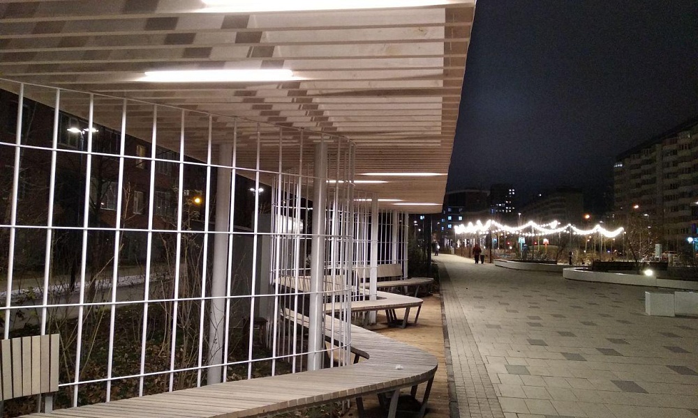 Бульвар «Белые цветы»