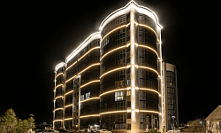 Архитектурная подсветка ЖК "Sun Hills"