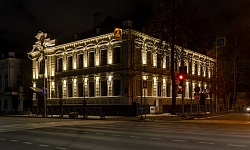 Архитектурная подсветка здания ГИСУ РТ