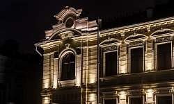 Архитектурная подсветка здания ГИСУ РТ