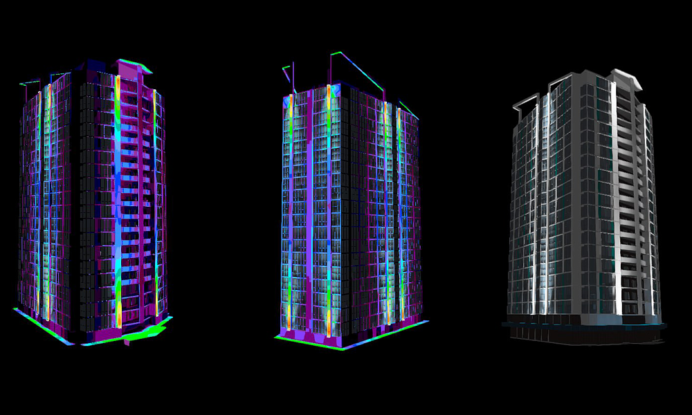 Освещение жилого дома г. Чебоксары