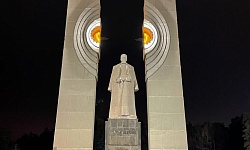 Архитектурное освещение памятника И.В. Курчатову