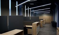 Офисное освещение светильниками H-lux EH