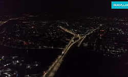 Освещение Металлургического района в Челябинске