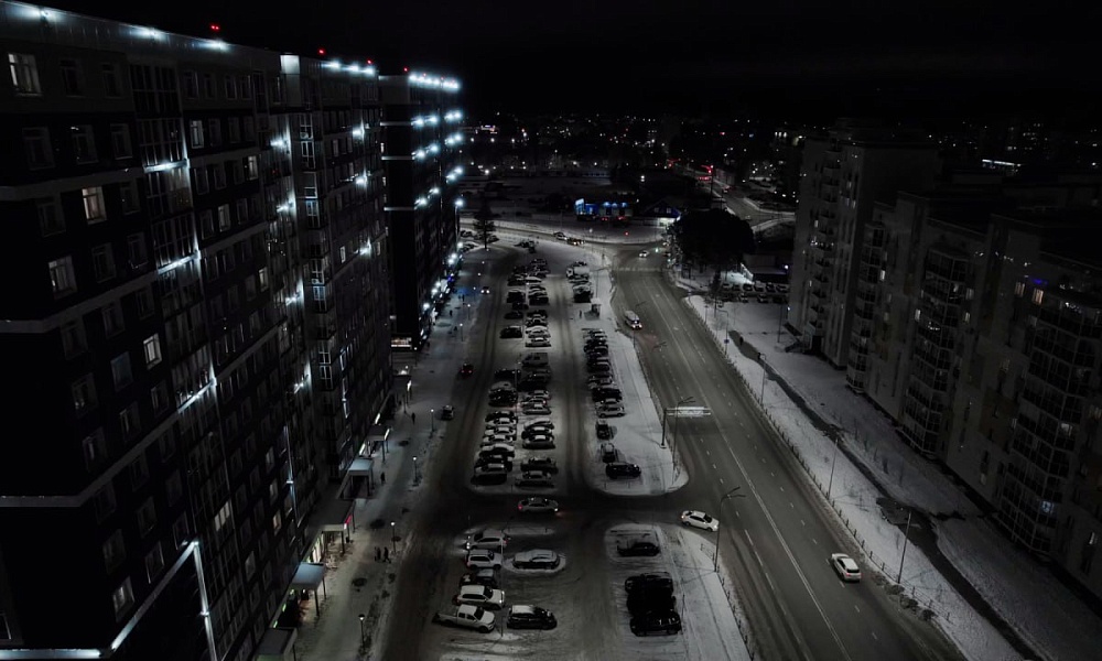 Уличное освещение в Ханты-Мансийске