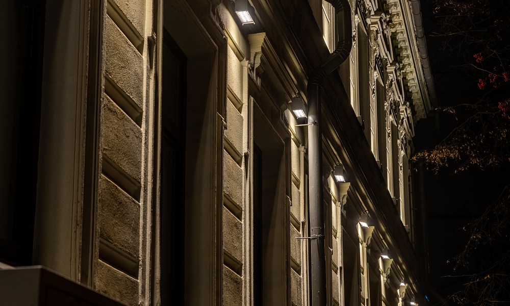 Архитектурная подсветка здания ГИСУ РТ