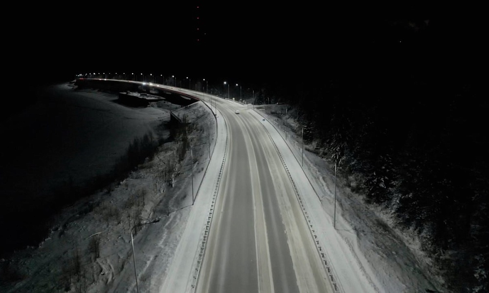 Уличное освещение в Ханты-Мансийске