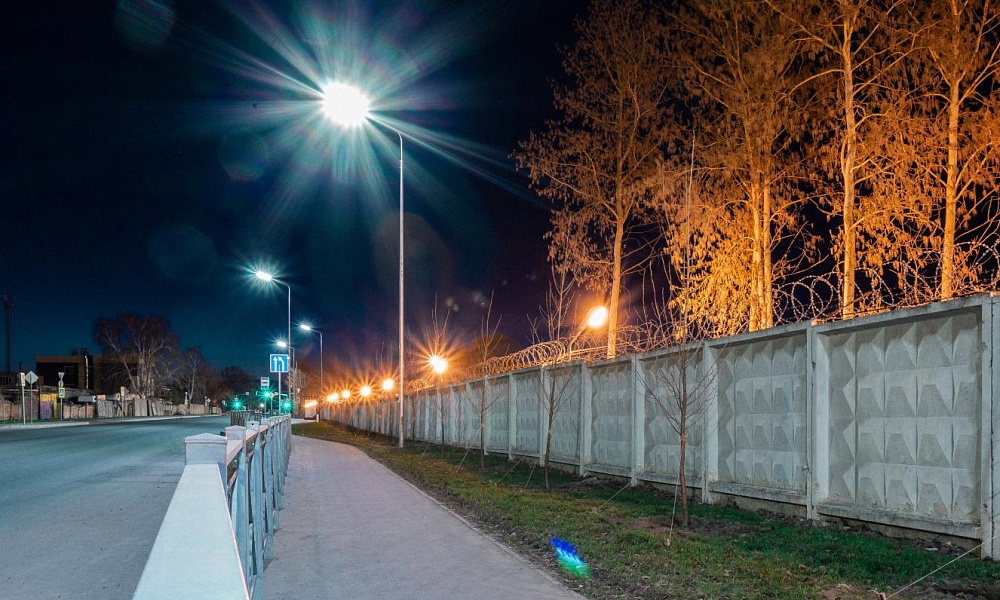 Освещение улицы Магистральная г. Казань