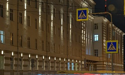 Архитектурная подсветка здания СГМУ