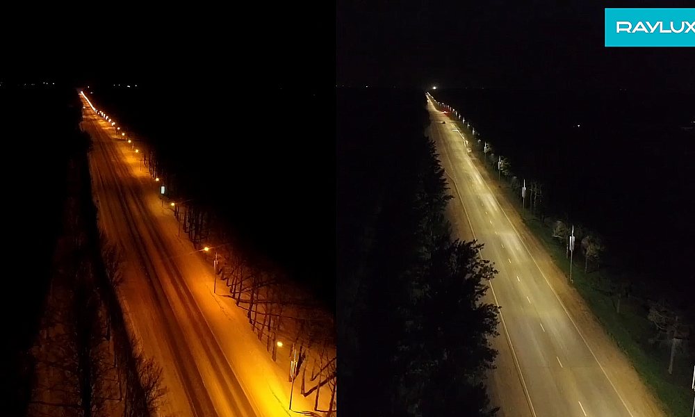 Освещение Металлургического района в Челябинске