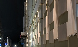Архитектурная подсветка здания СГМУ